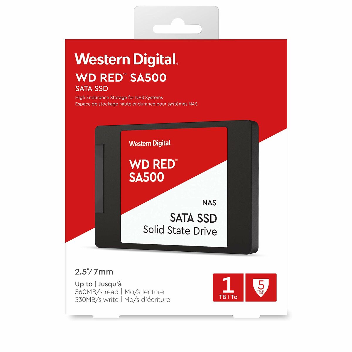 Hårddisk SSD Western Digital WDS100T1R0A 1 TB SSD